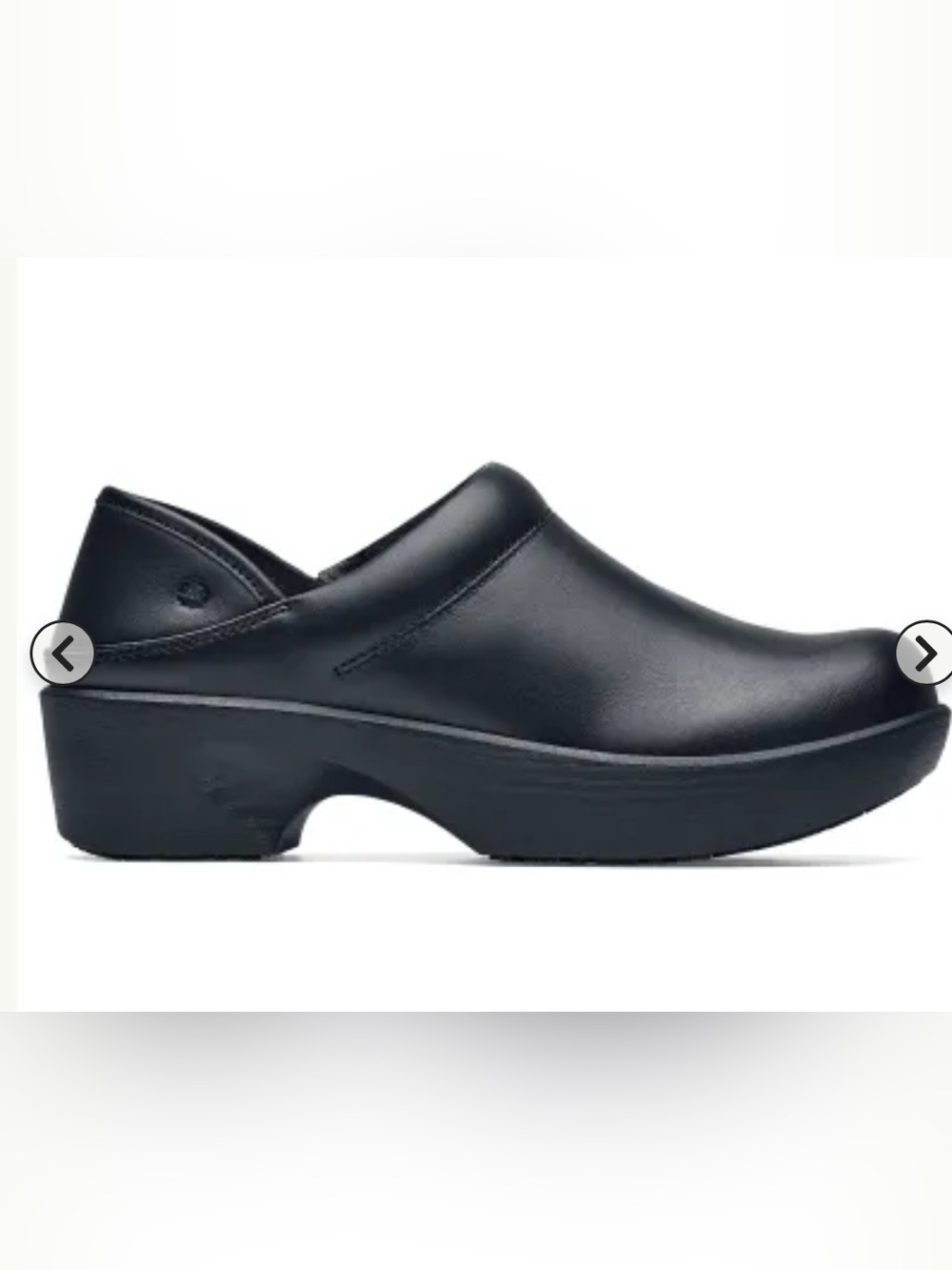C4- Lila Whitney size 8 Black Professional Slip-On Clogs shoes for crews